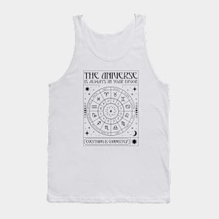 Universe always in your favor Tank Top